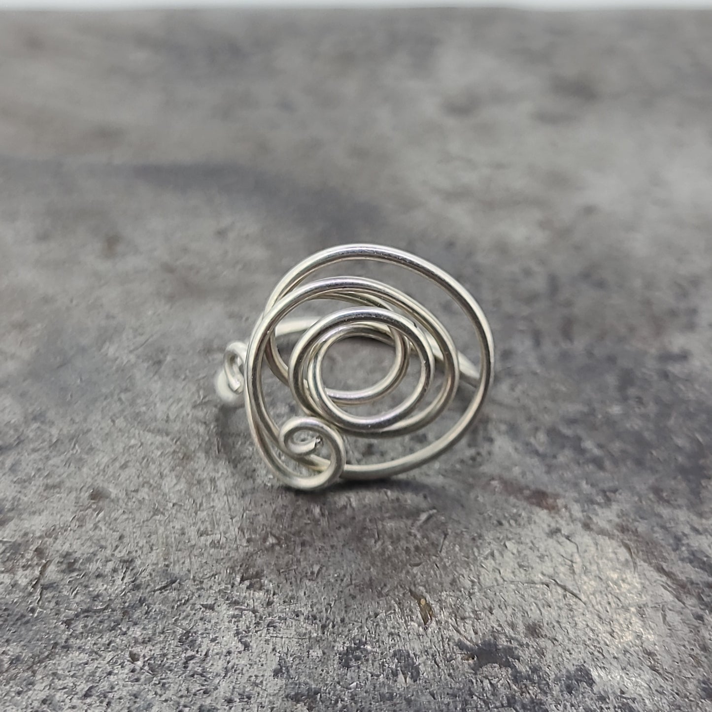 Adjustable Handmade Sterling Silver Ring