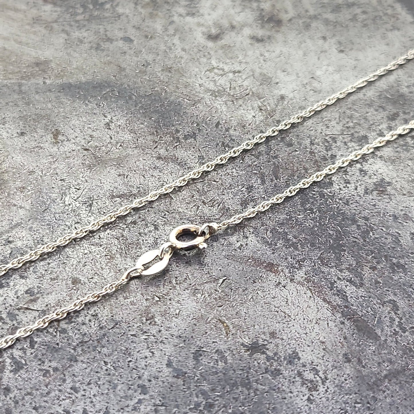 16" Sterling Rope Chain