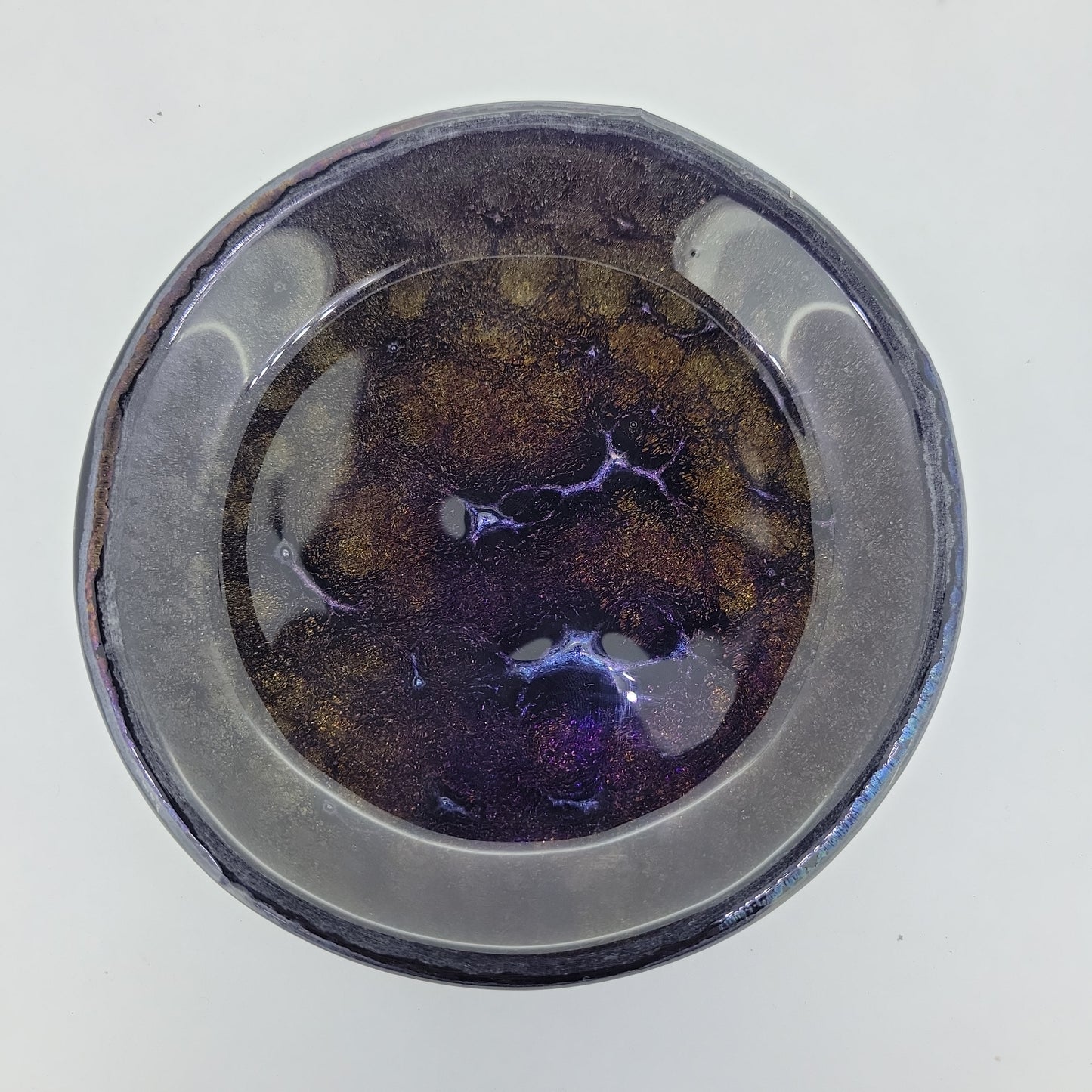 Purple Glitter Dish