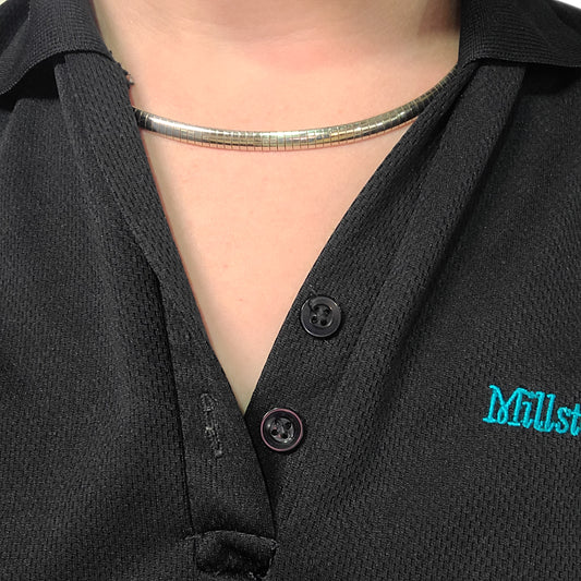 18" Sterling Omega Chain