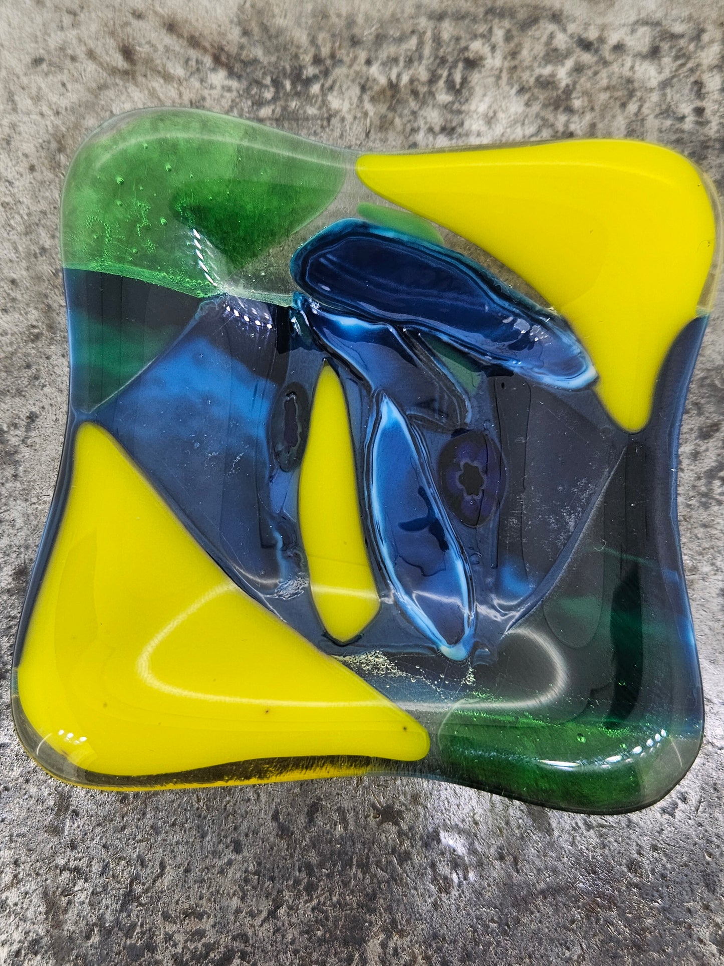 Mulit-Color Fused Glass
