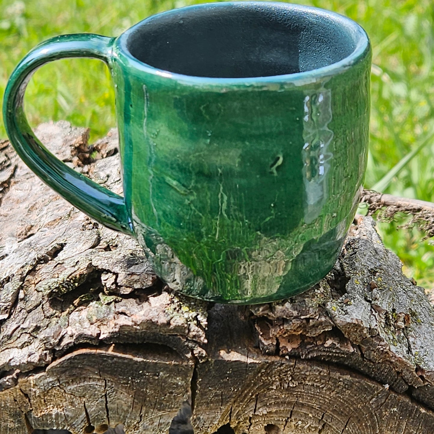 Handmade Green Mug