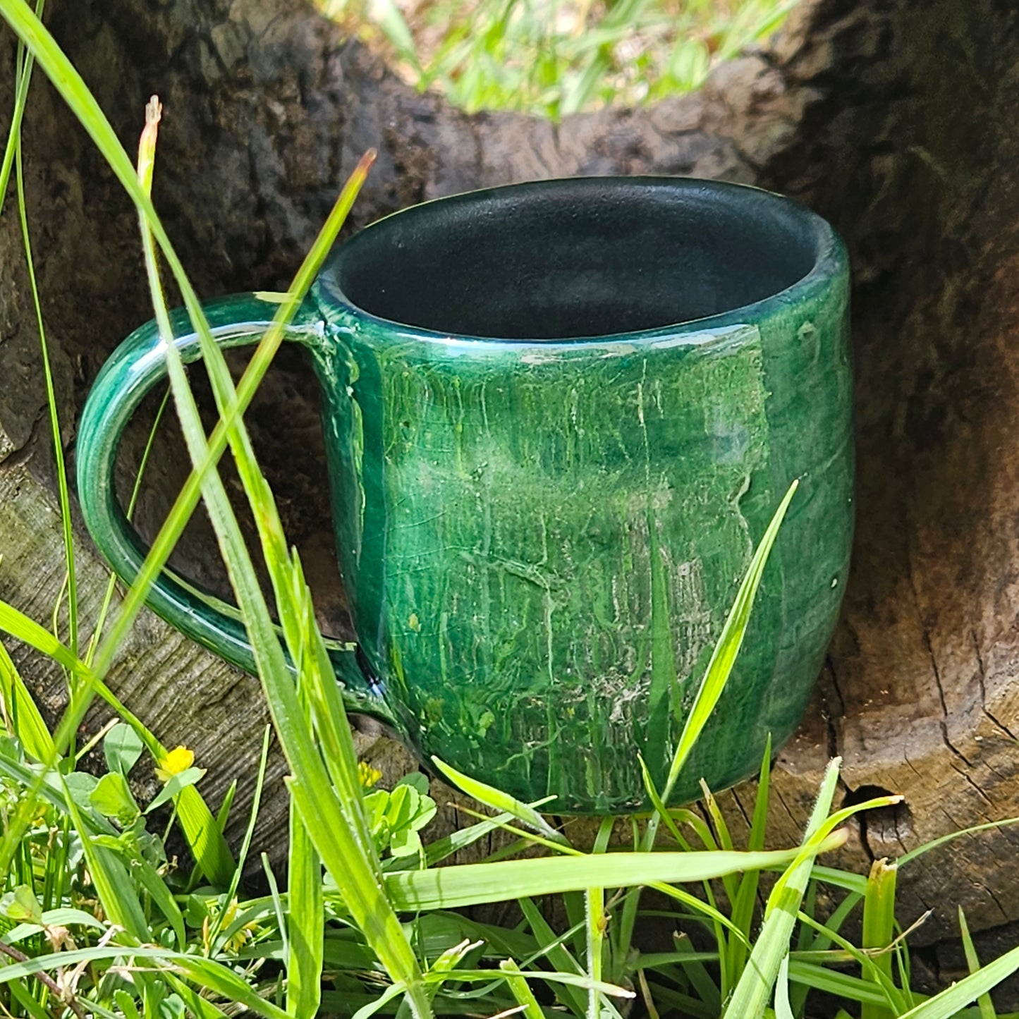 Handmade Green Mug