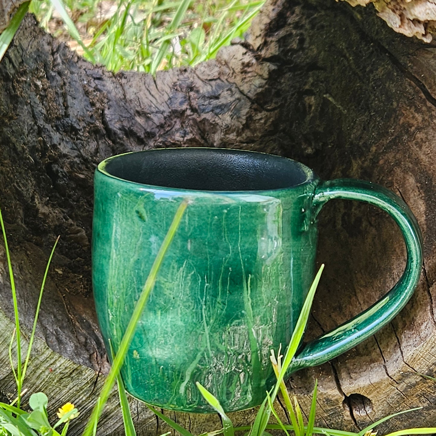 Handmade Green Mug