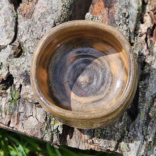 Brown Stoneware Dish