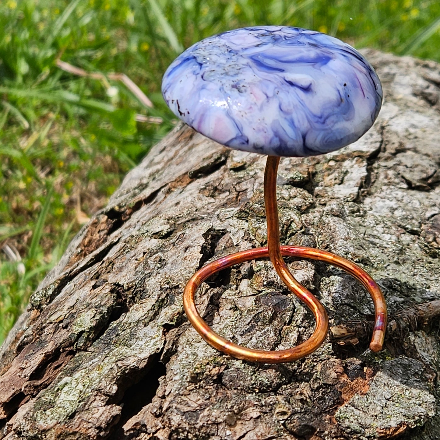Fused Glass Mushrooms