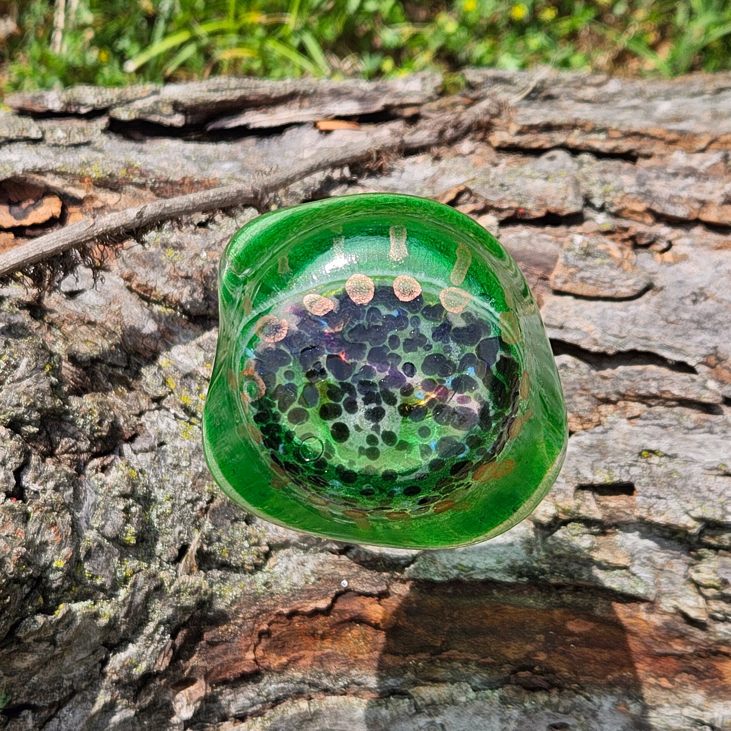 Fused Glass Mushrooms