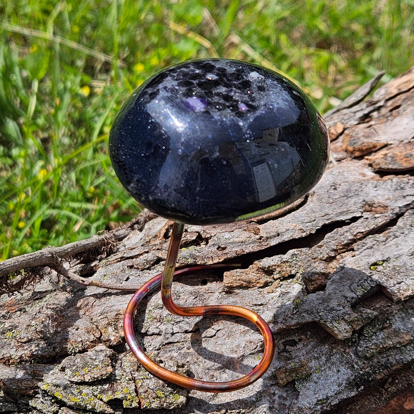 Fused Glass Mushrooms