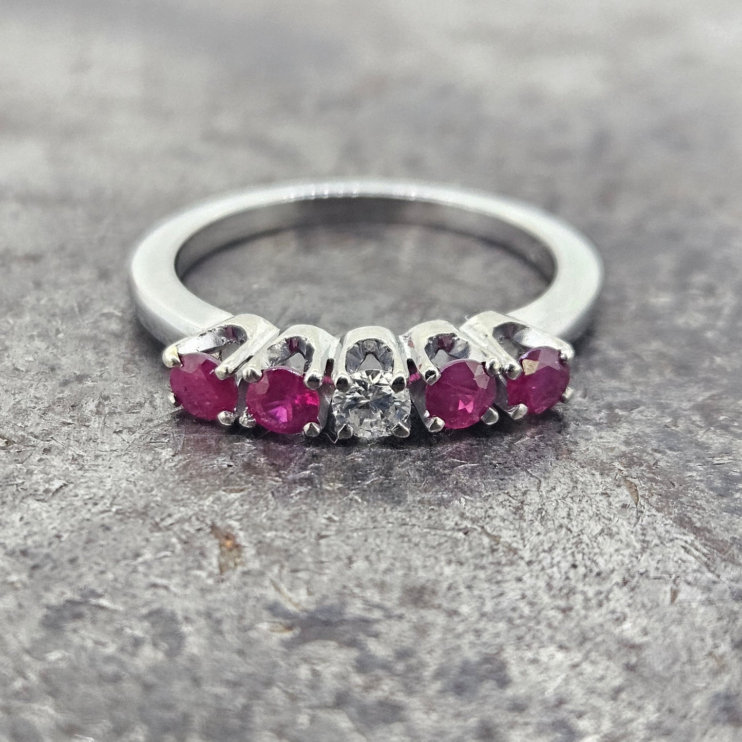 Ruby and Diamond Band