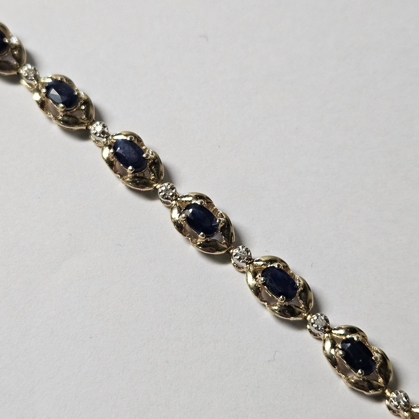 14k Sapphire Bracelet