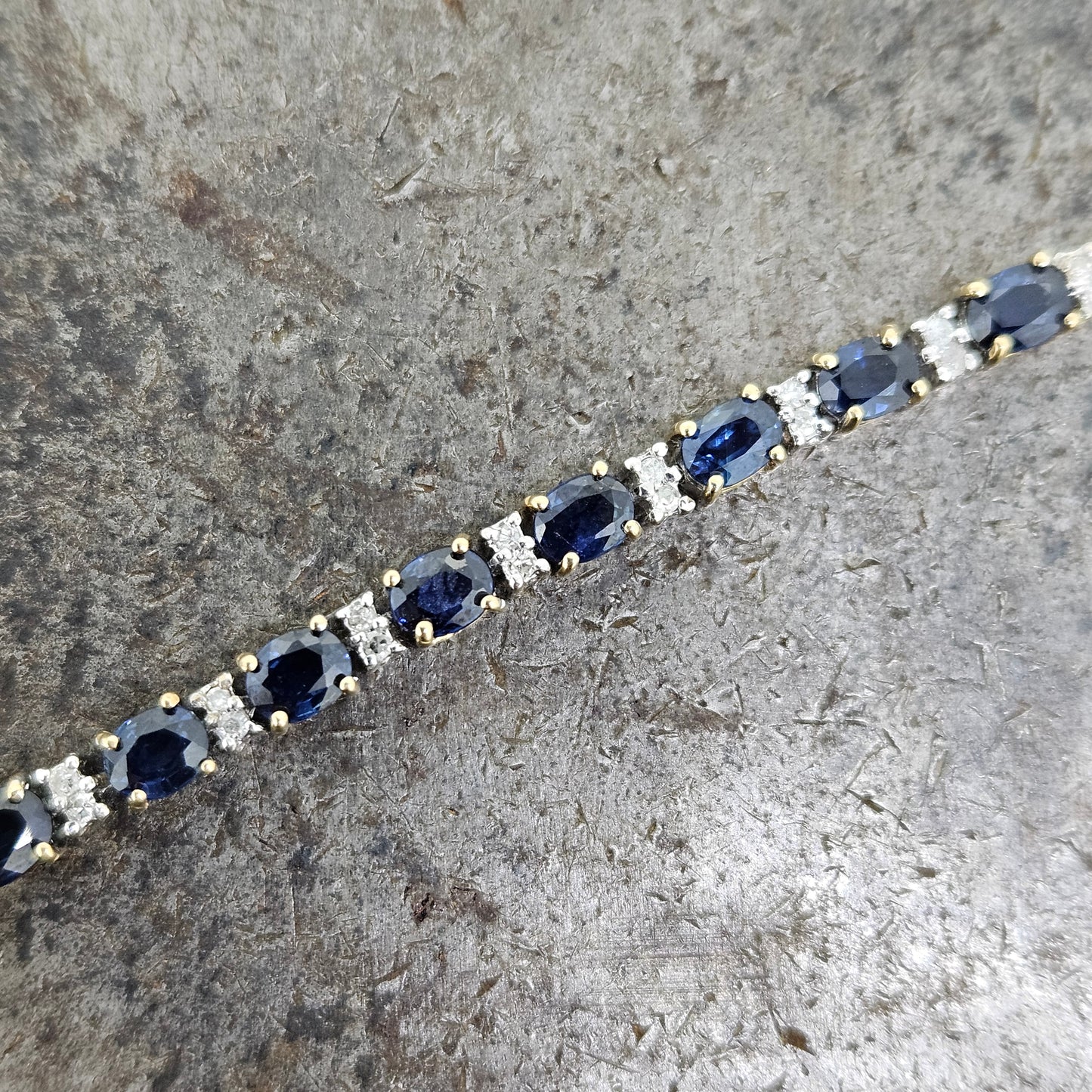 14k Sapphire Bracelet