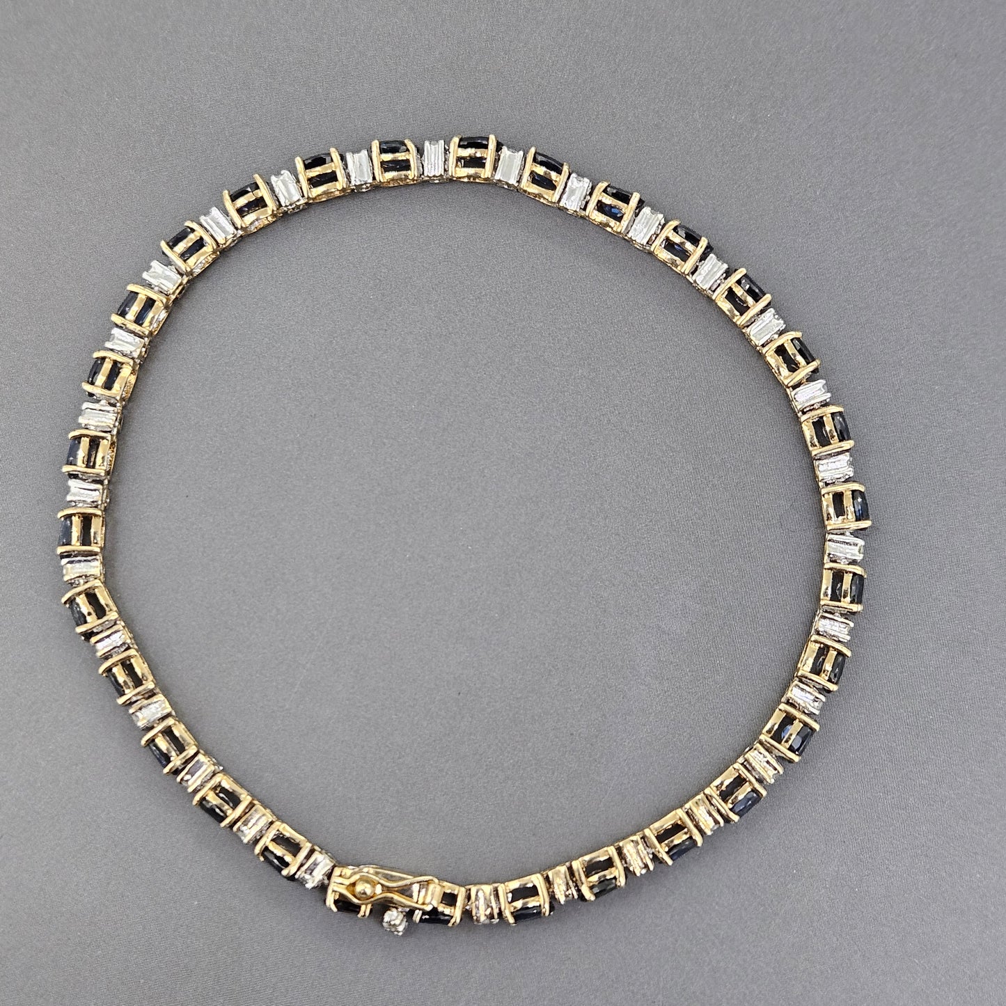 14k Sapphire Bracelet