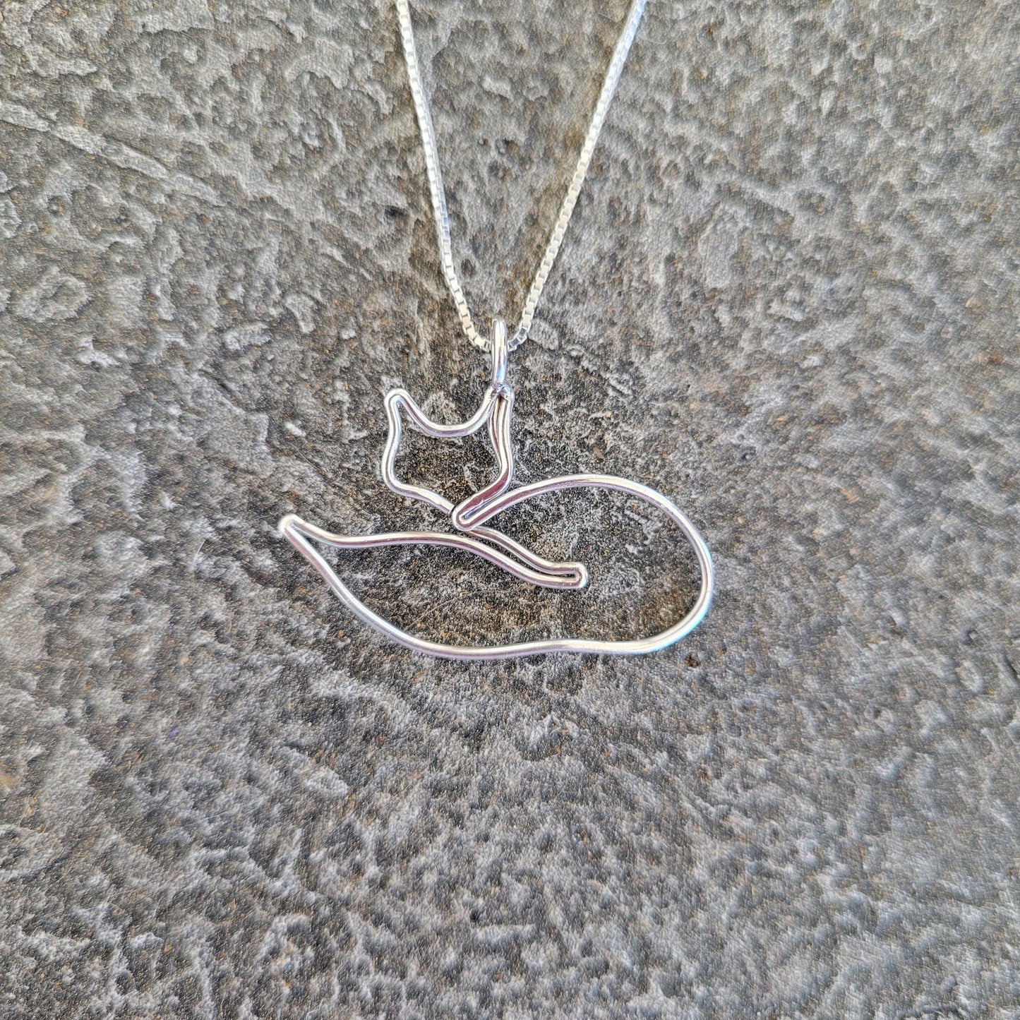 Sterling Fox Necklace