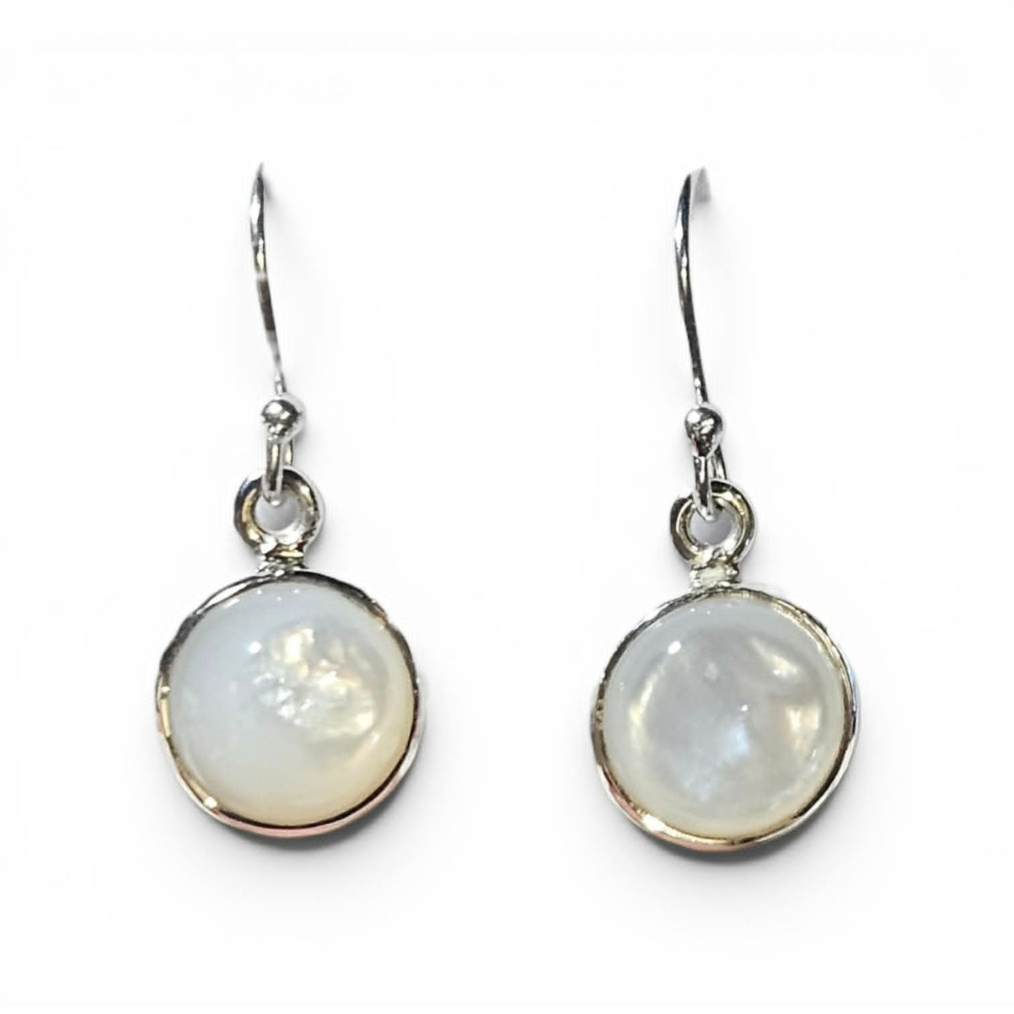 Sterling Mother of Pearl Earrings