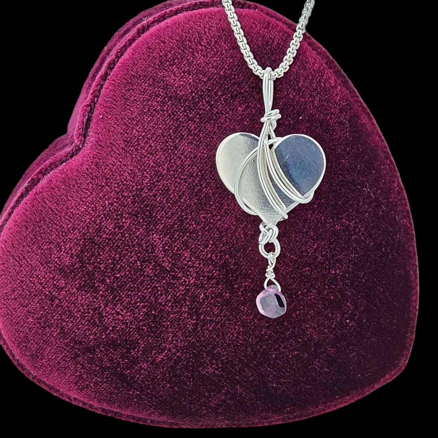 2025 Valentine's Day Heart Necklace