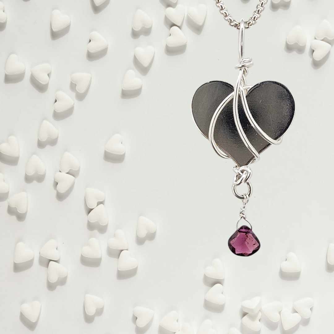 2025 Valentine's Day Heart Necklace