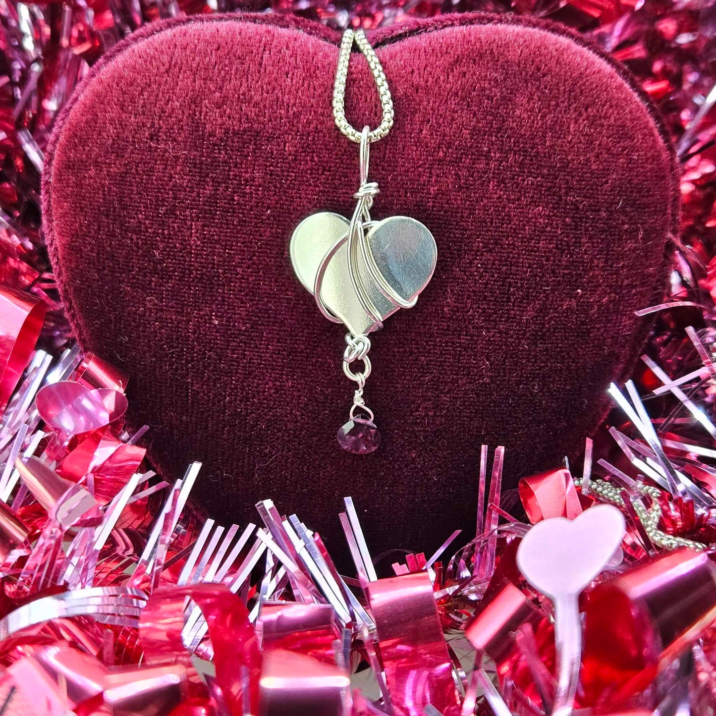 2025 Valentine's Day Heart Necklace