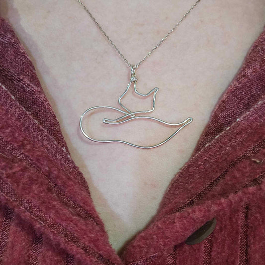Sterling Fox Necklace