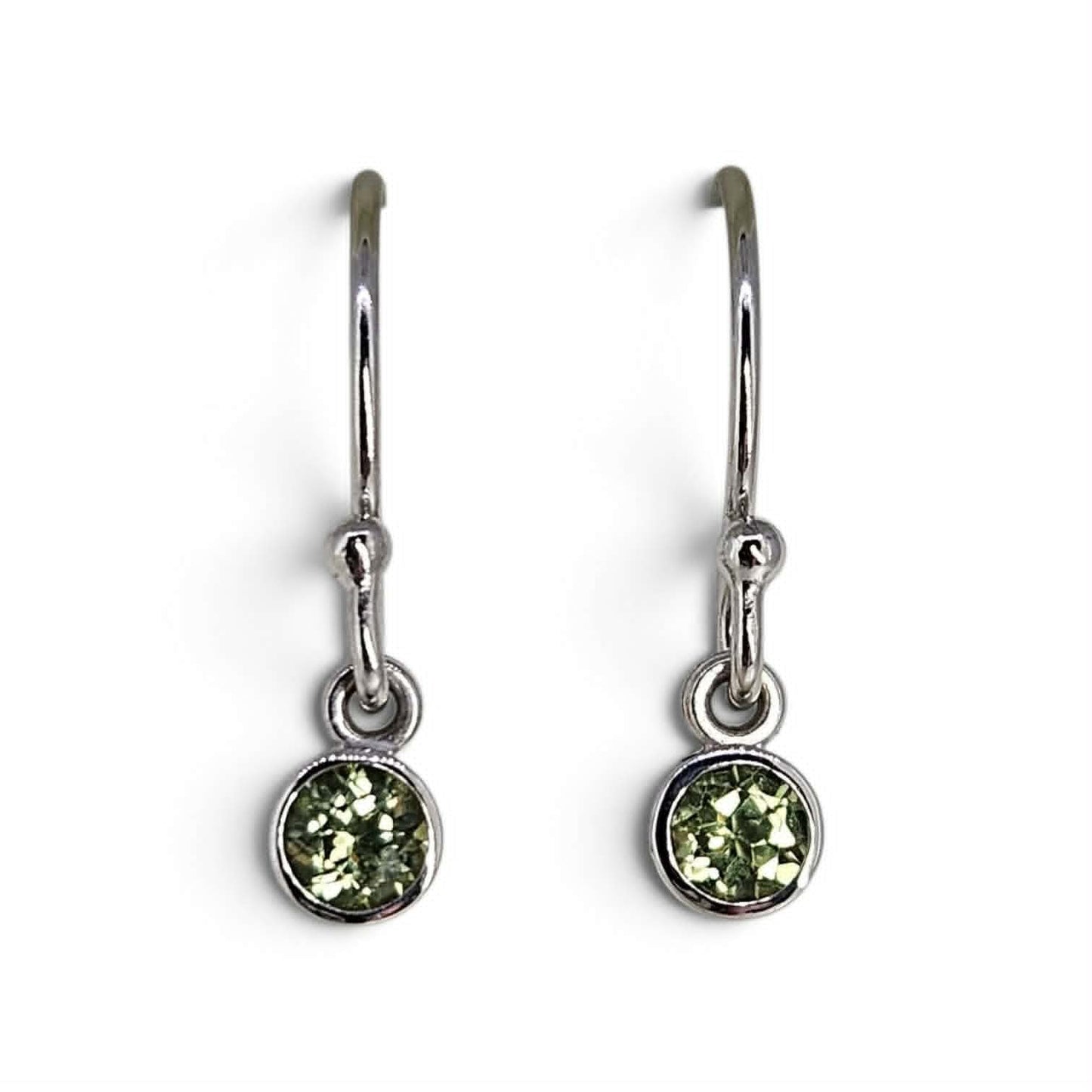 14k Peridot Earrings