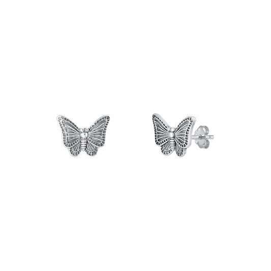 Sterling Butterfly Earrings