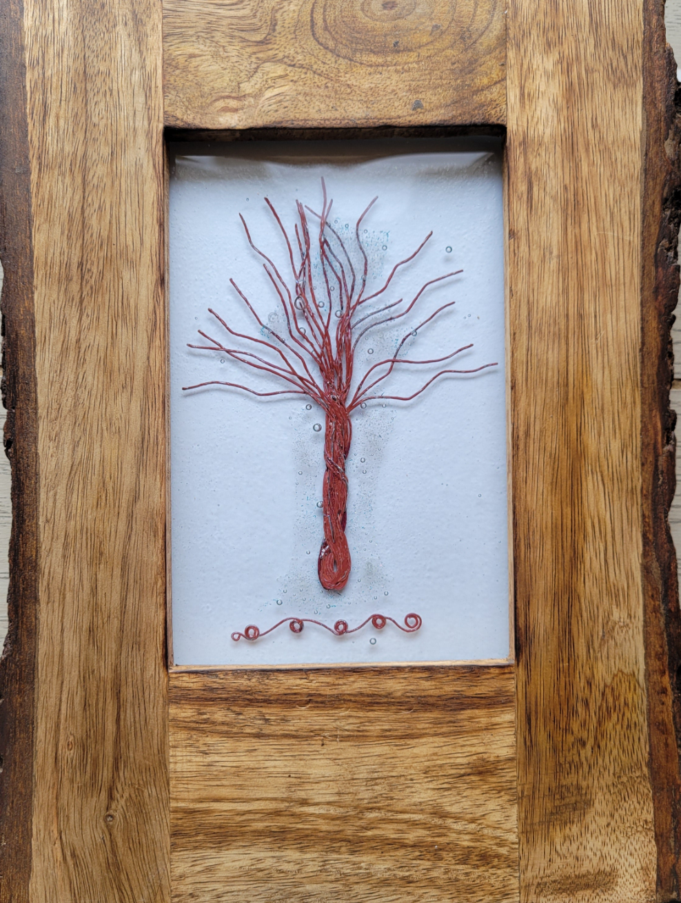 Fused Glass in Frame