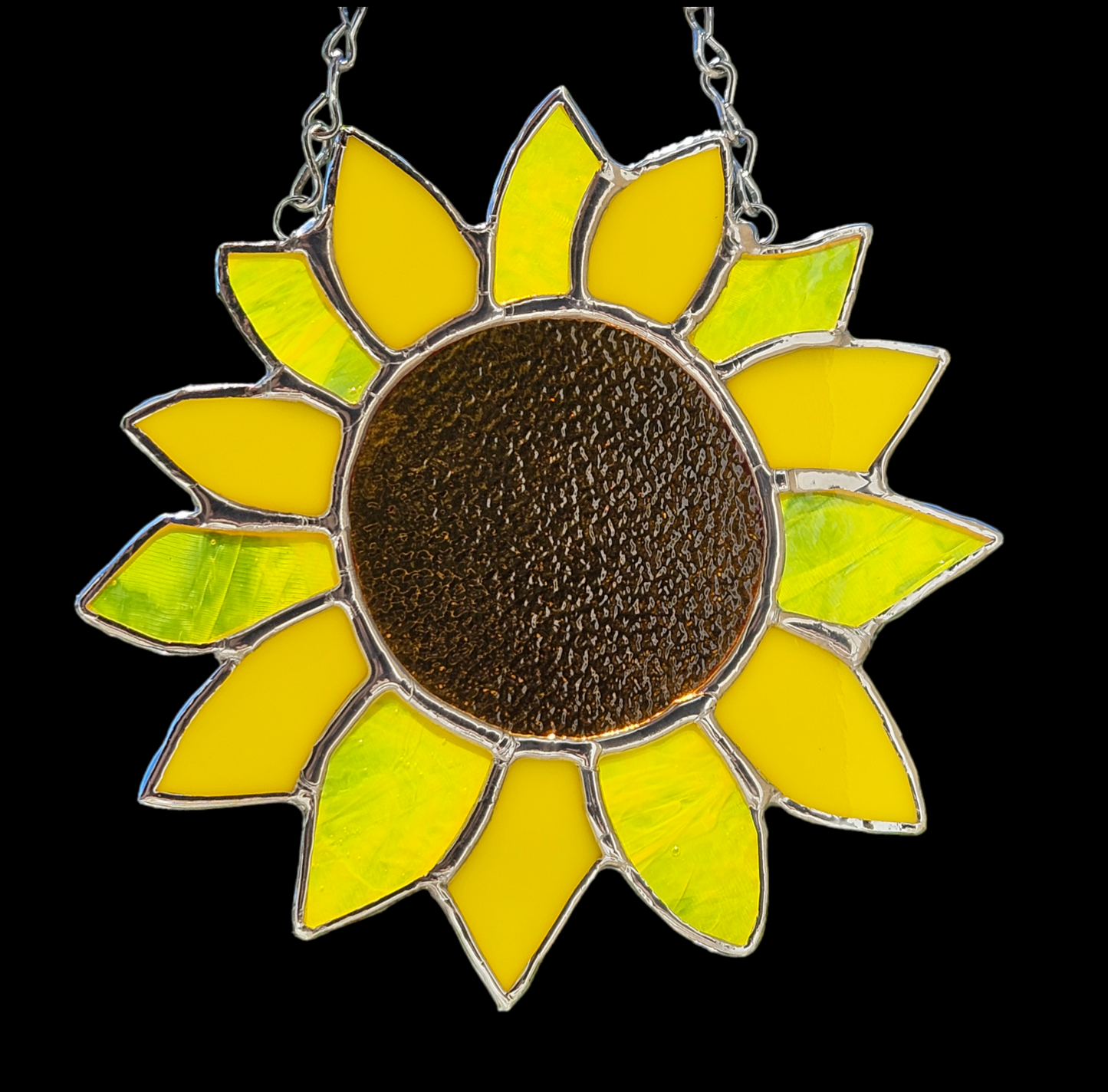 Stained Glass Sunflower