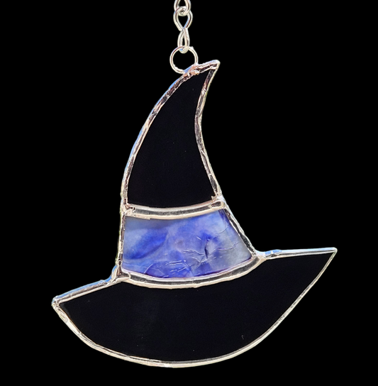 Stained Glass Witches Hat