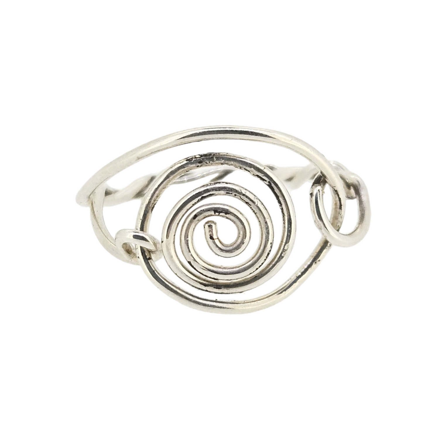 Handmade Sterling Silver Ring Sz. 8