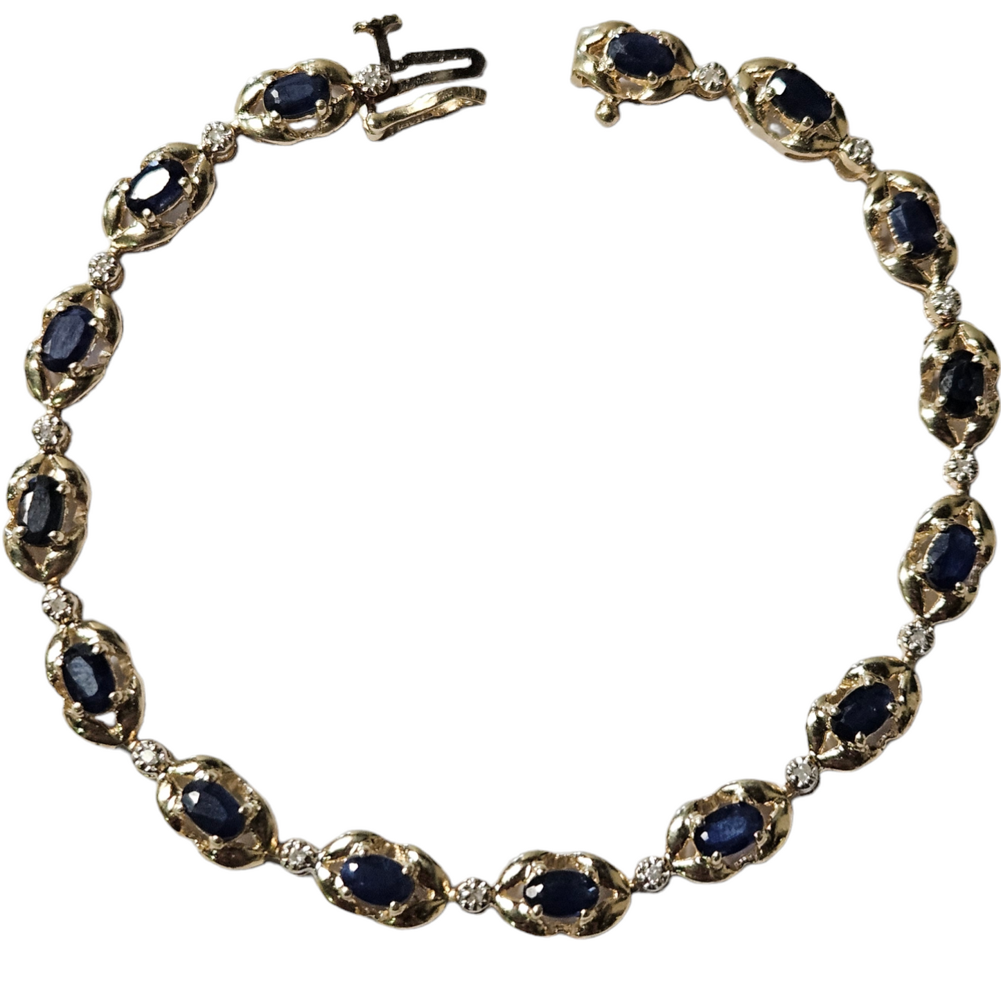 14k Sapphire Bracelet