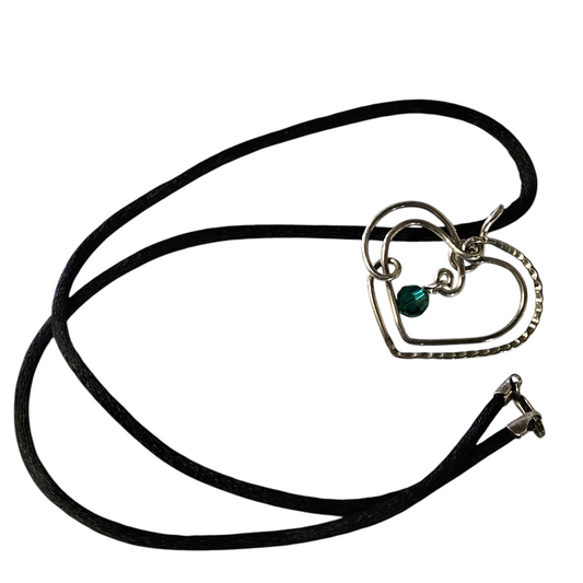 2017 Limited Edition Heart on Black Cord