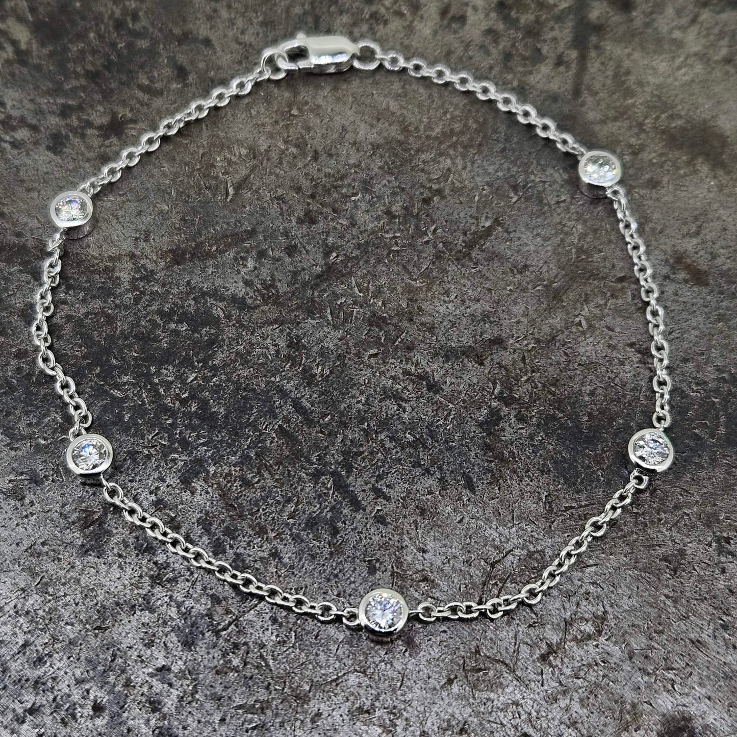 14k Diamond Bracelet