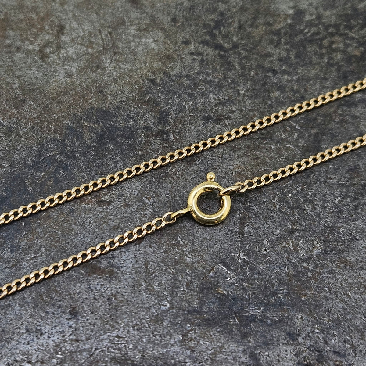 14k 20" Yellow Gold Curb Chain