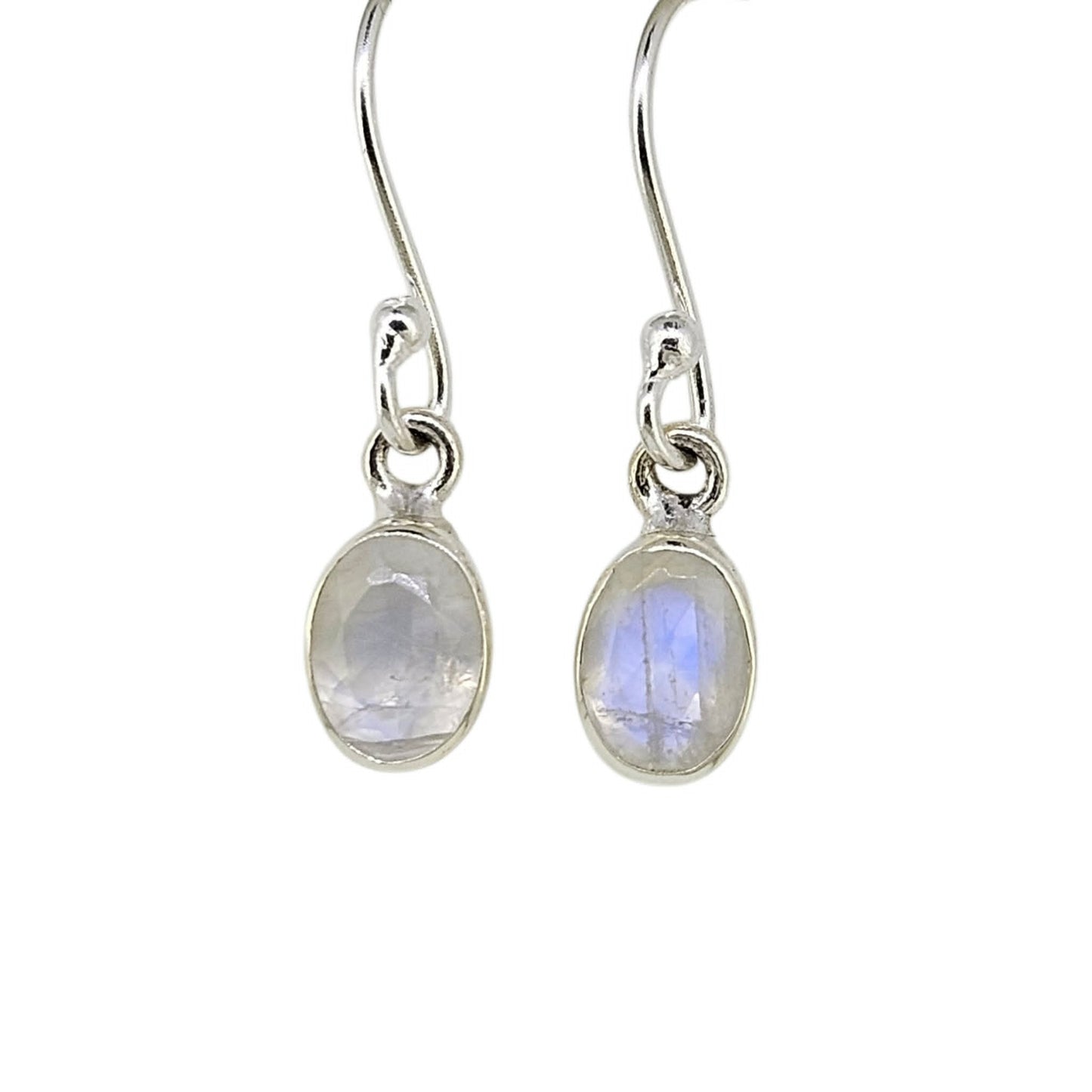 Sterling Silver Moonstone Earrings