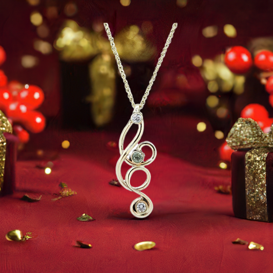 Handmade Diamond and Alexanderite Pendant *Pendant Only*