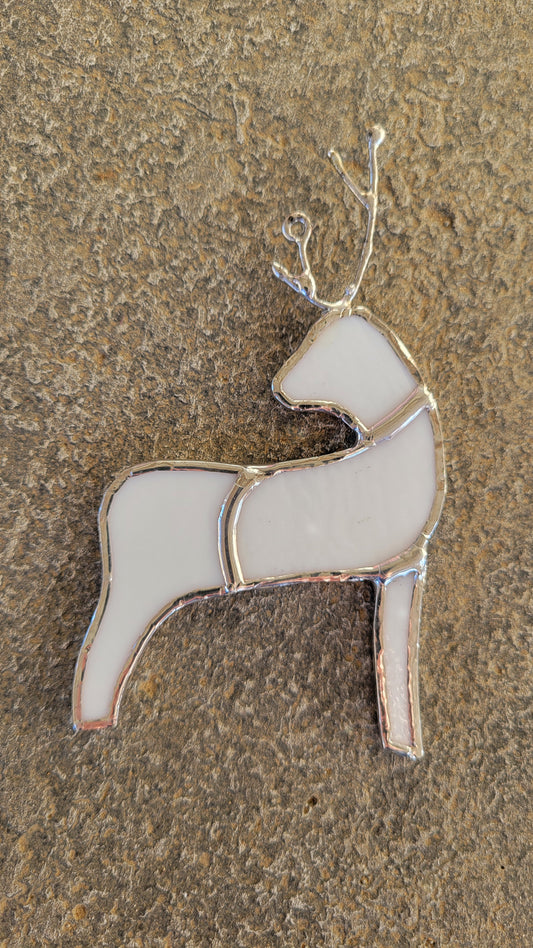 Handmade Stained Glass Deer