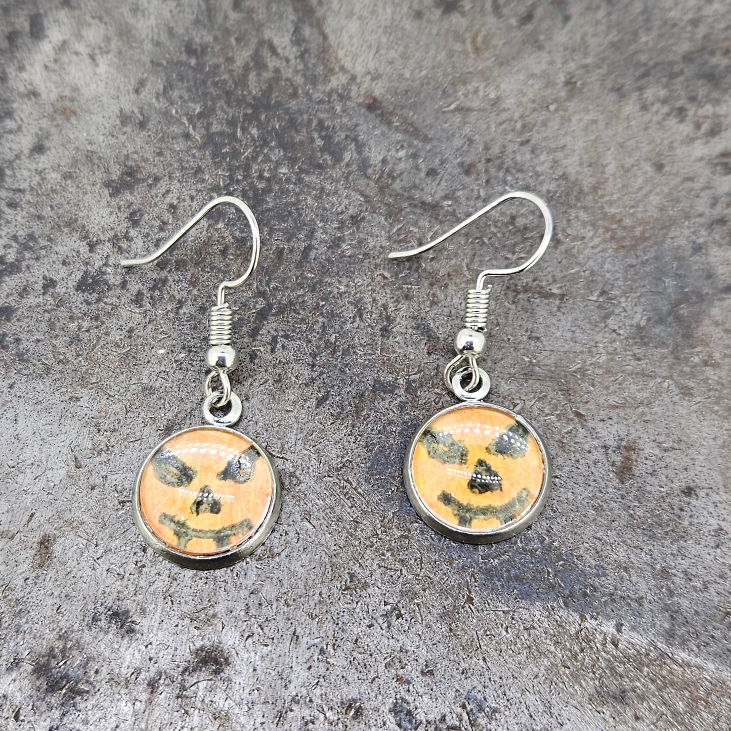 Hand Drawn Wooden Sublimation Earrings