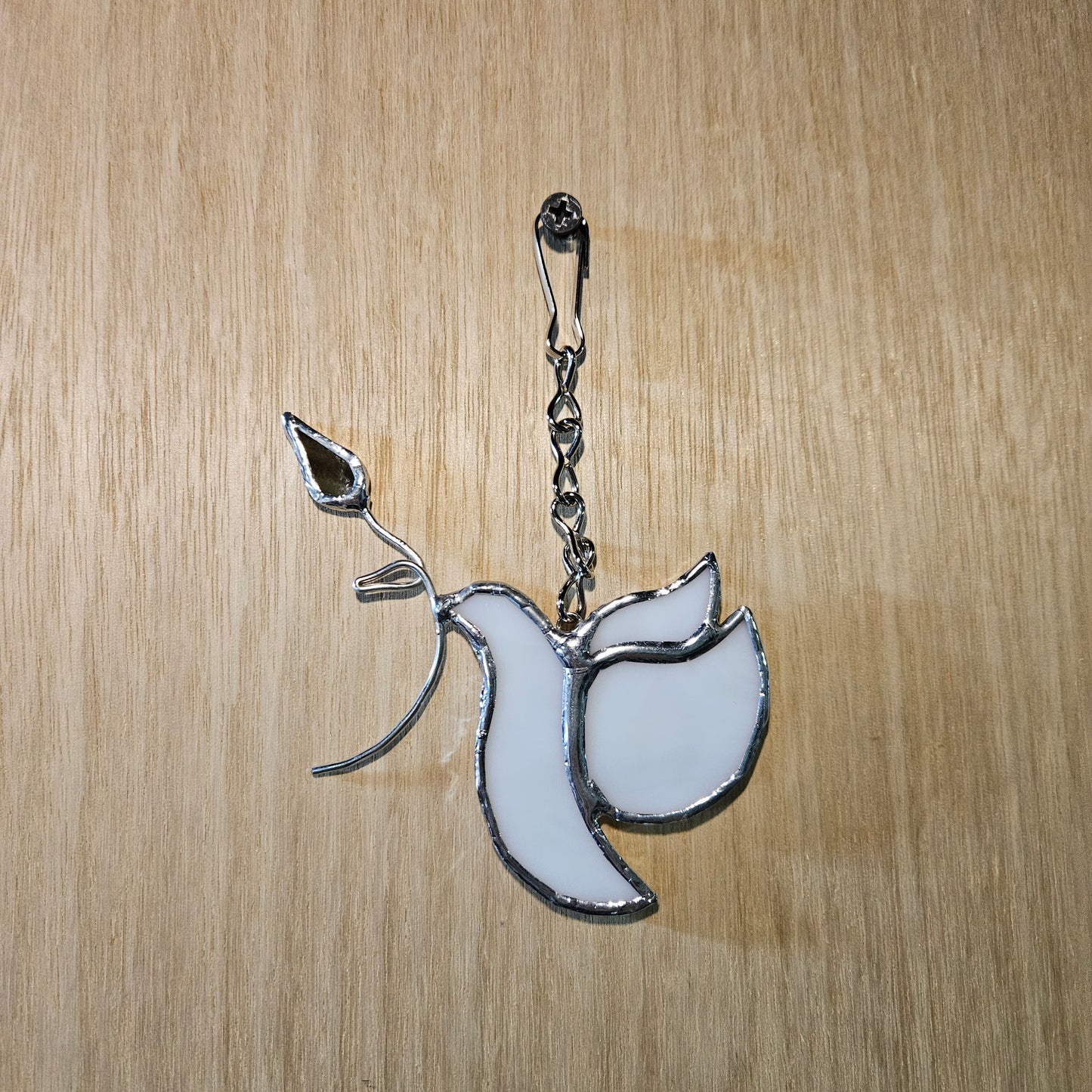 Dove Stained Glass Suncatcher