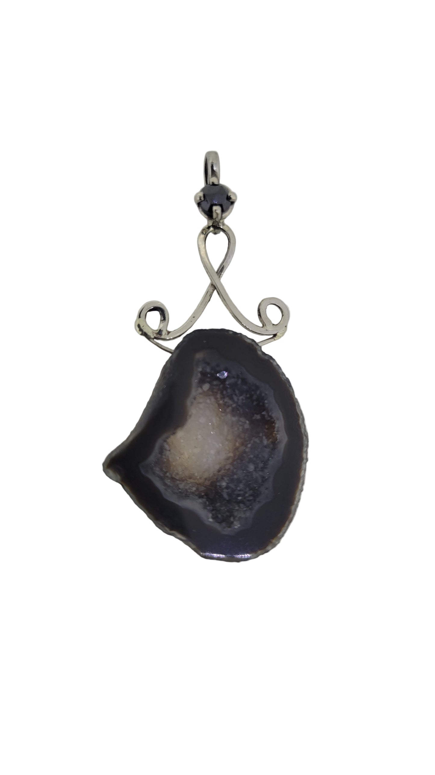 Druzy Quartz Pendant