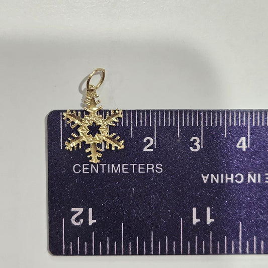 14k Snowflake Pendant *Pendant Only*