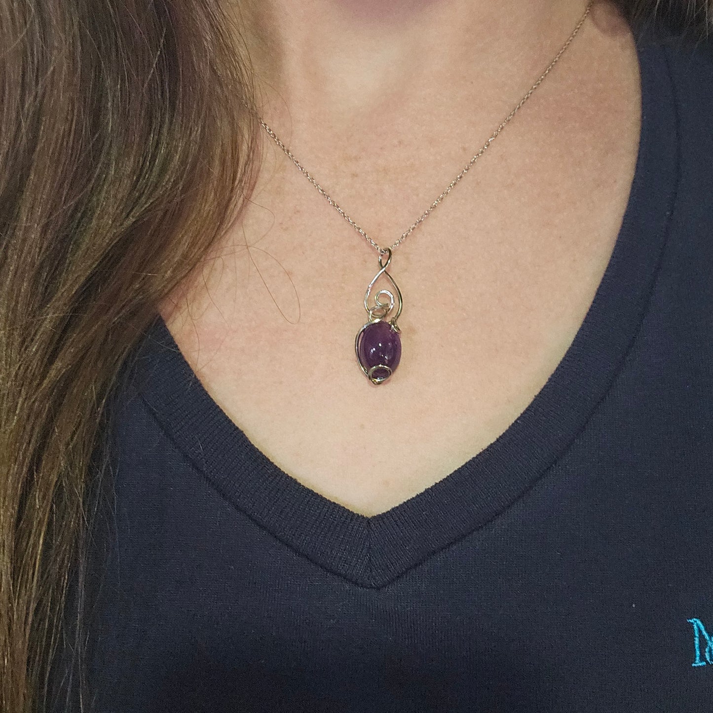 Handmade Amethyst Pendant