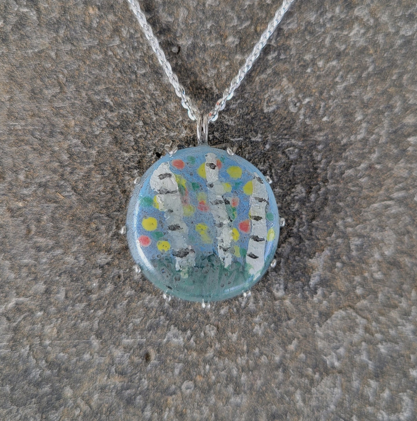 Fused Glass Pendant