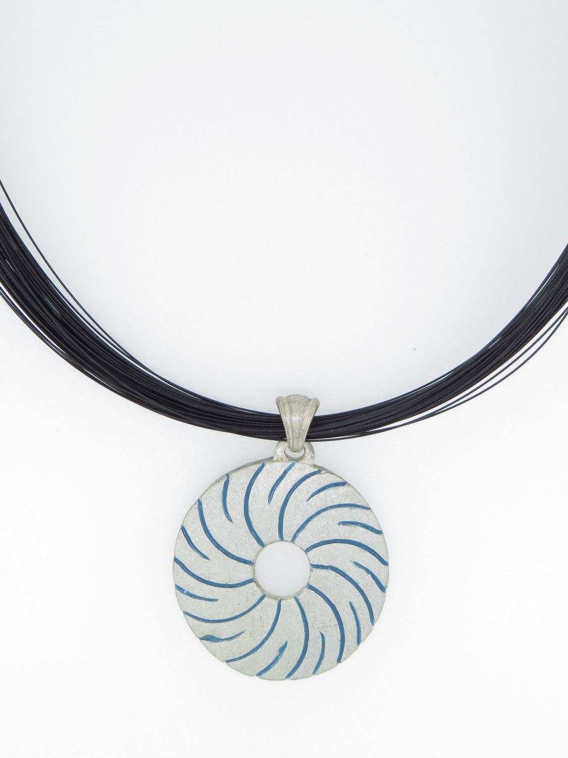 Large Millstone With Blue