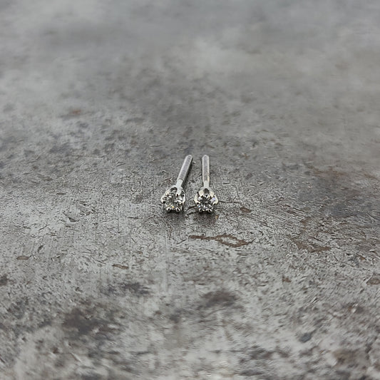 0.16ct Diamond Stud Earrings