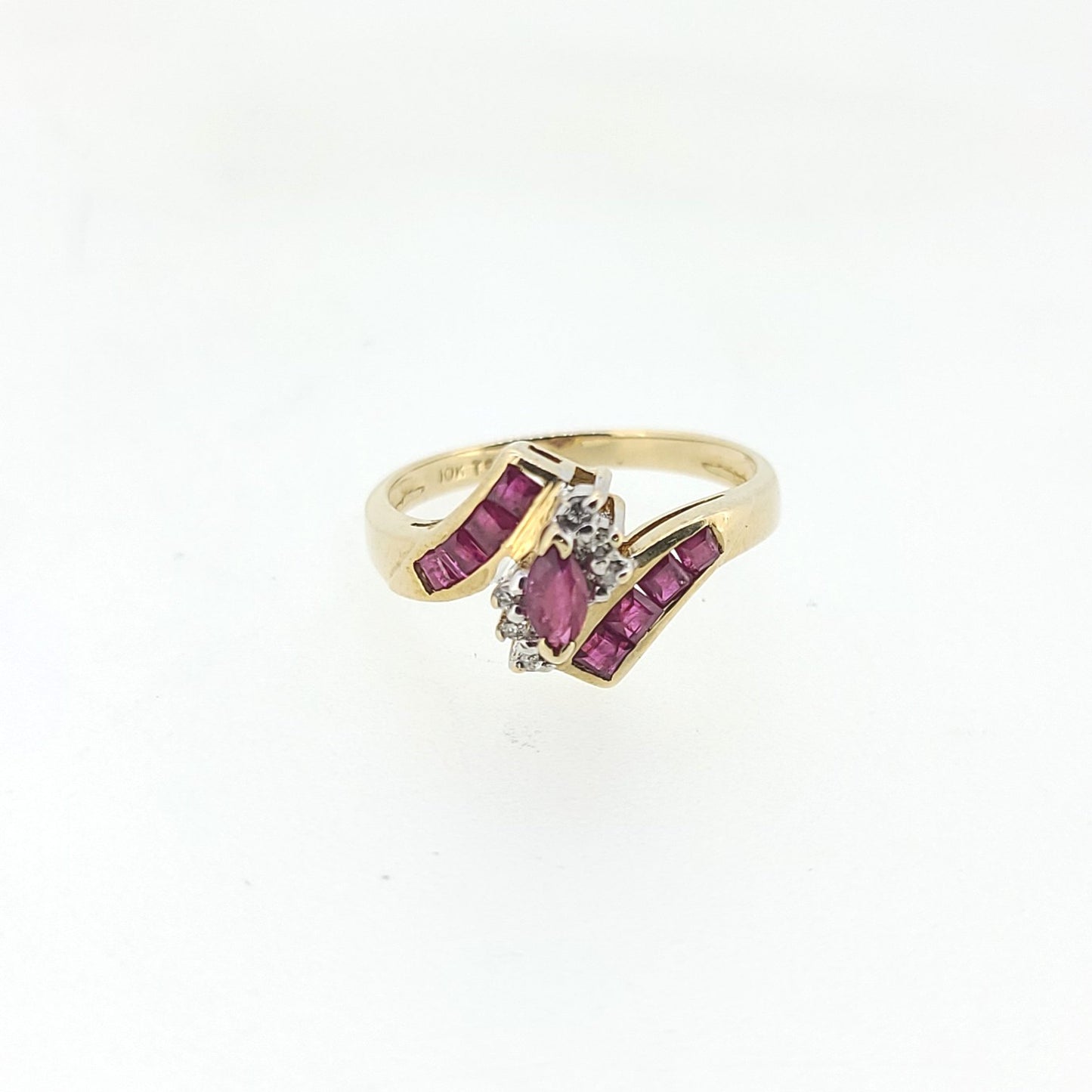 Synthetic Ruby Ring
