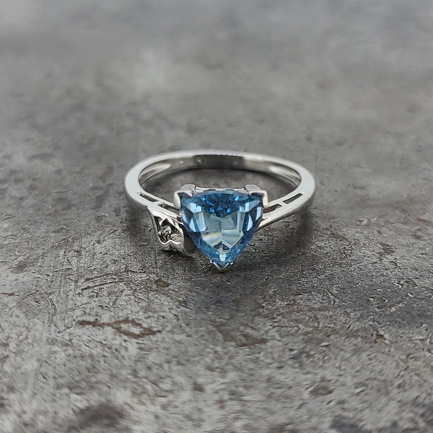 Blue Topaz Ring