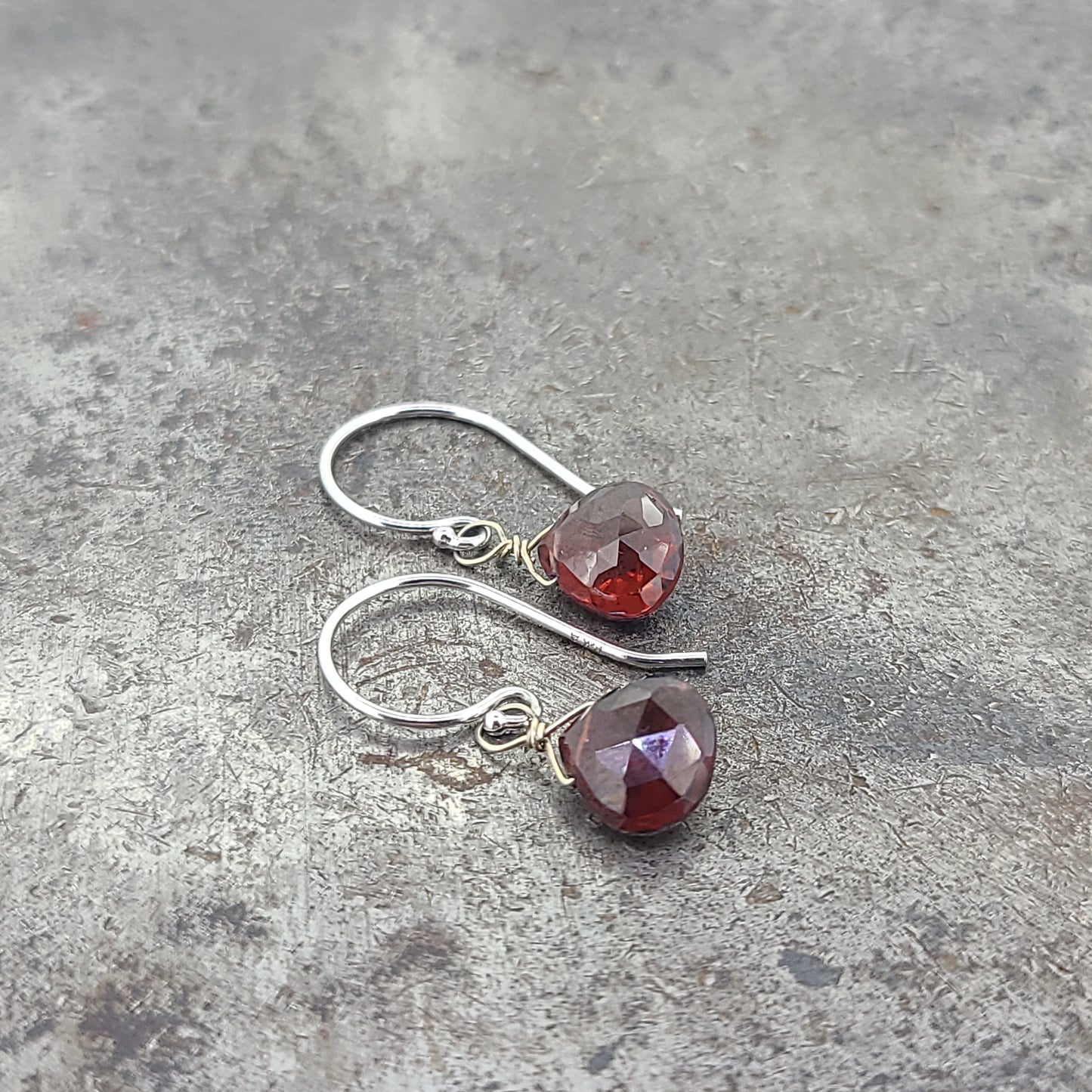 Garnet Earrings