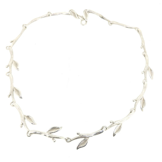 Handmade Leaf/Tree Necklace