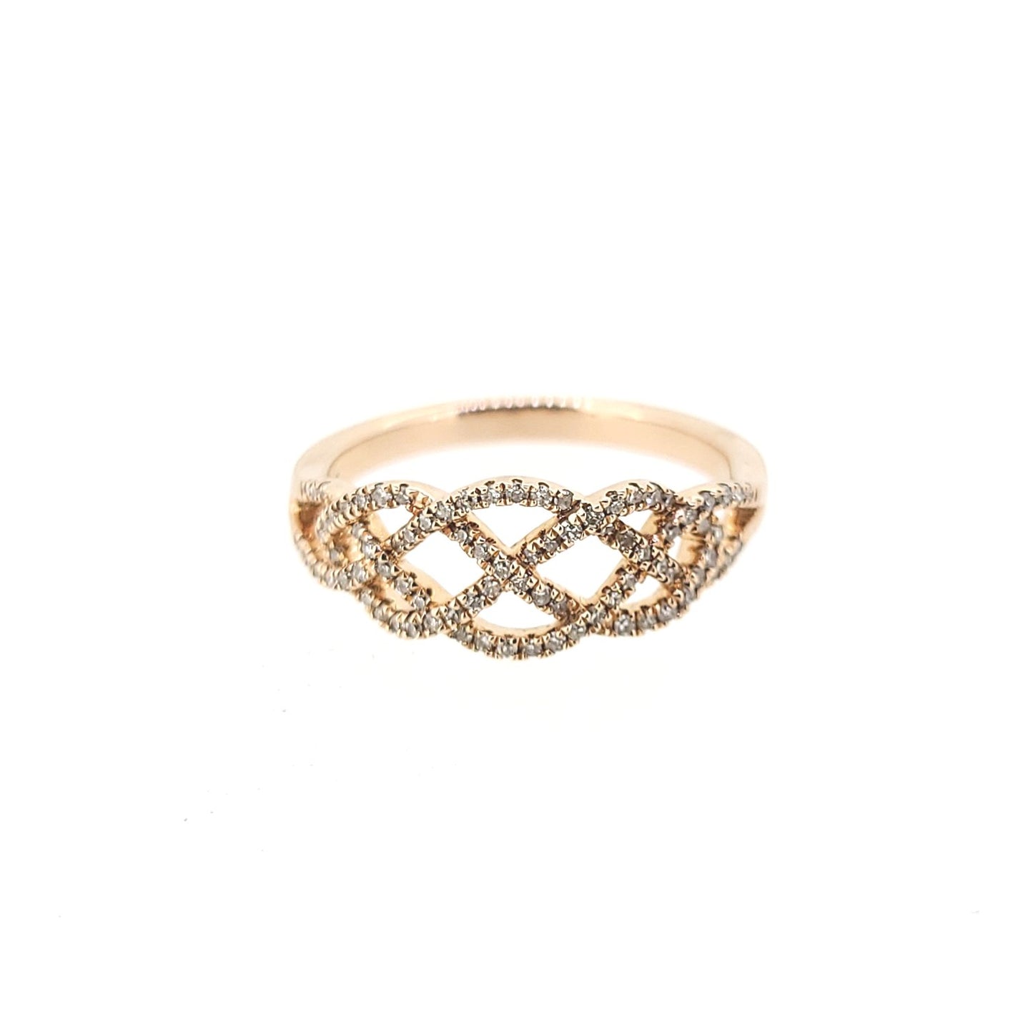 Rose Gold Diamond Ring