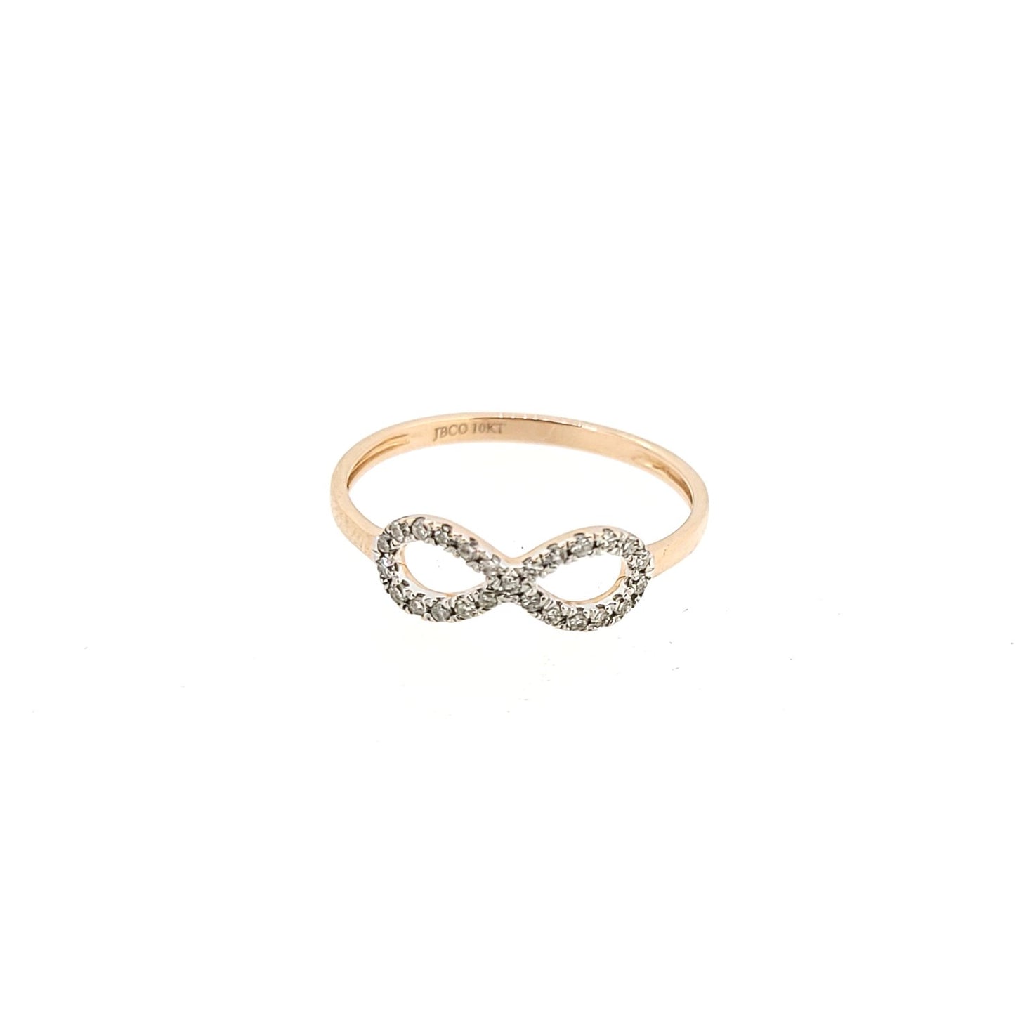 Rose Gold Infinity Ring