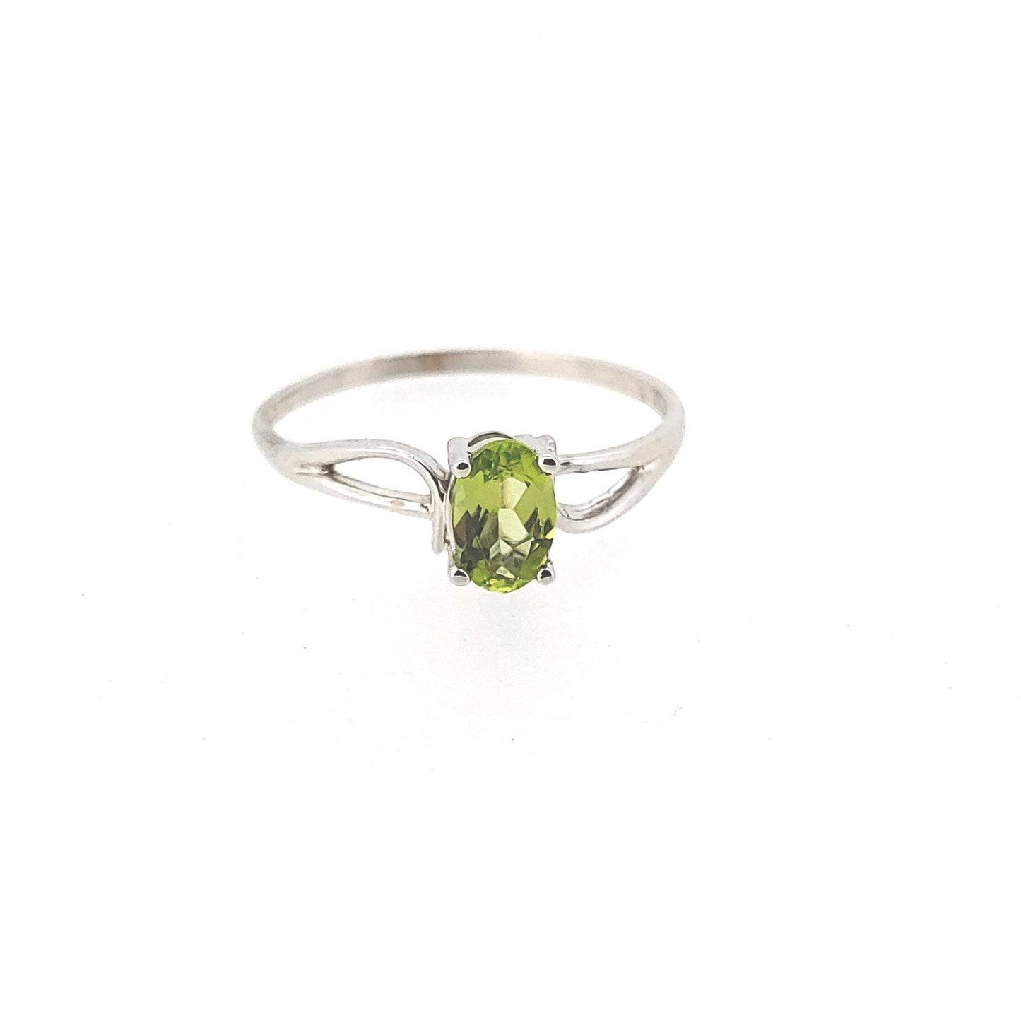 Oval Peridot Ring